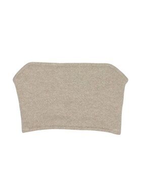 Lisa Yang Selah Cashmere Strapless Top in Sand